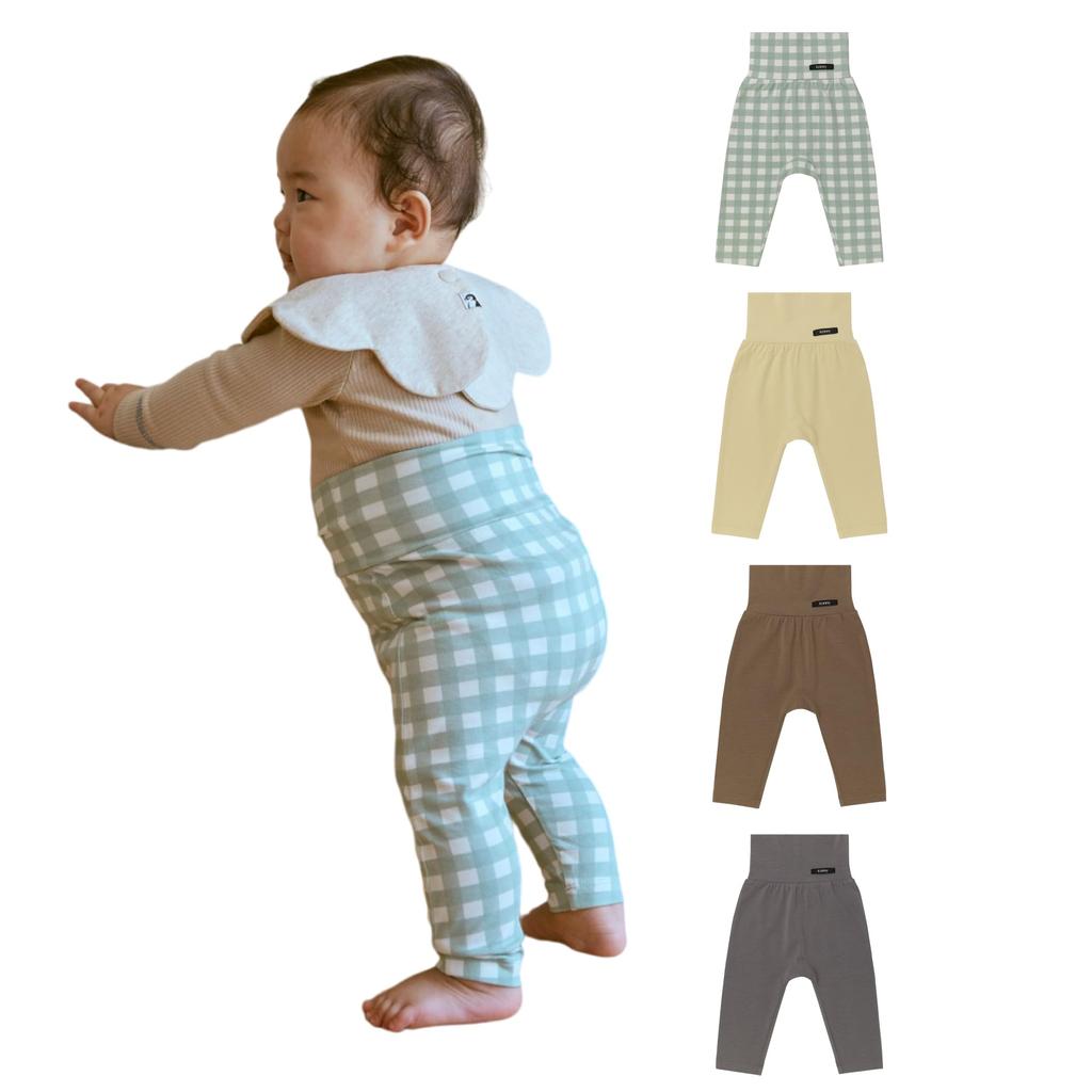 Set of 4 Soft Modal High Waist Keep Your Stomach Baby Baby Baby Sage Butter [Konny] Leggings, Warm, Leggings, Pants, Clothes, Bottoms, Pants, A-set