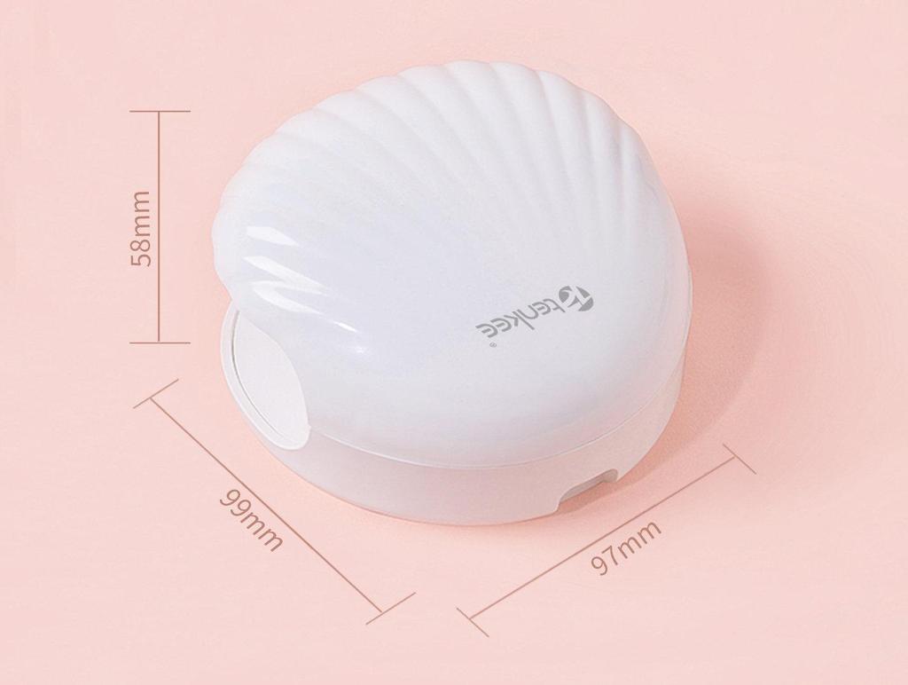 Portable Mini UV LED Nail Drying Lamp with Dual Light Sources