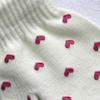 Kids Winter Warm Gloves Baby Finger Gloves Anti Scratch Cute Heart Star Print Mittens
