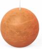 Svíčka Spaas Rustic Ball 80 mm 24h, oranžová