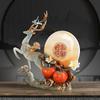 Persimmon Ruyi Persimmon Deer Resin Ornament Home Foyer Wine Cabinet TV Cabinet Decoration Store Office Crafts Housewarming Gift