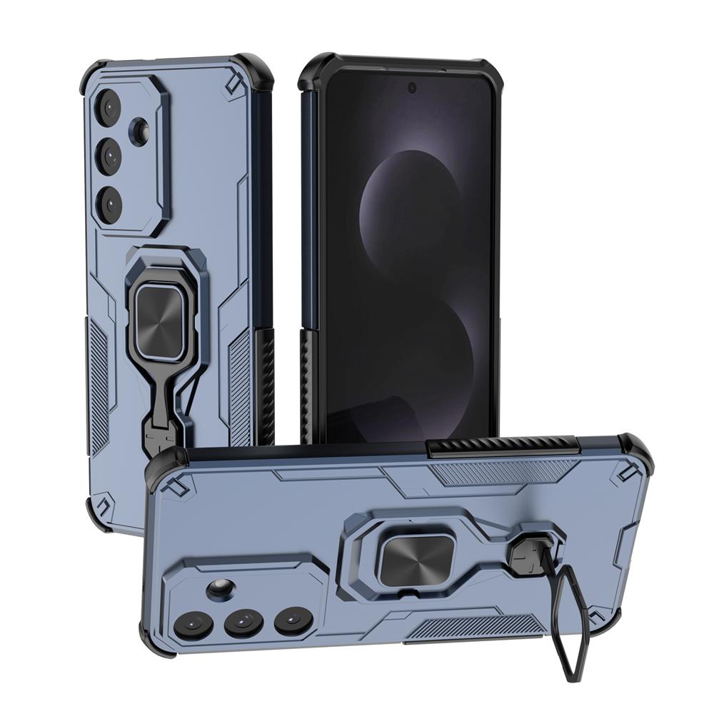 

Чехол для Samsung Galaxy S25 FE Магнитный держатель-кольцо Противоударный Бронированный Чехол для телефона для Galaxy S25FE 5G Защита камеры Fundas For Galaxy S25 FE