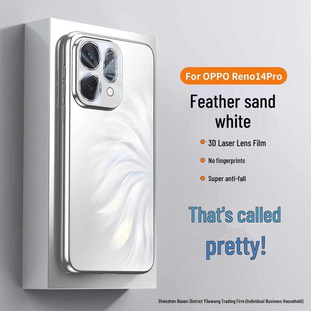 OPPO Reno14/Reno14Pro Matný ochranný kryt na telefón Morská panna Princezná
