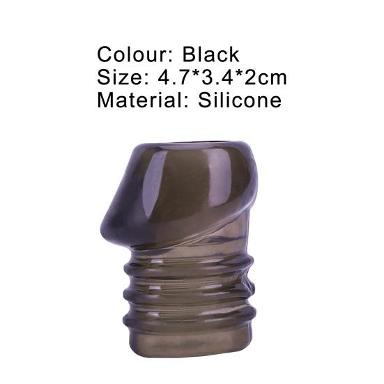 Penis Ring Good Elasticity Fast Adaptation Open Design Convenient Delay Ejaculation Lock Ring for Man