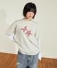 Cabisi Check Twin Star Layered Ls Tee Oatmeal(Cv2Ffut578A)