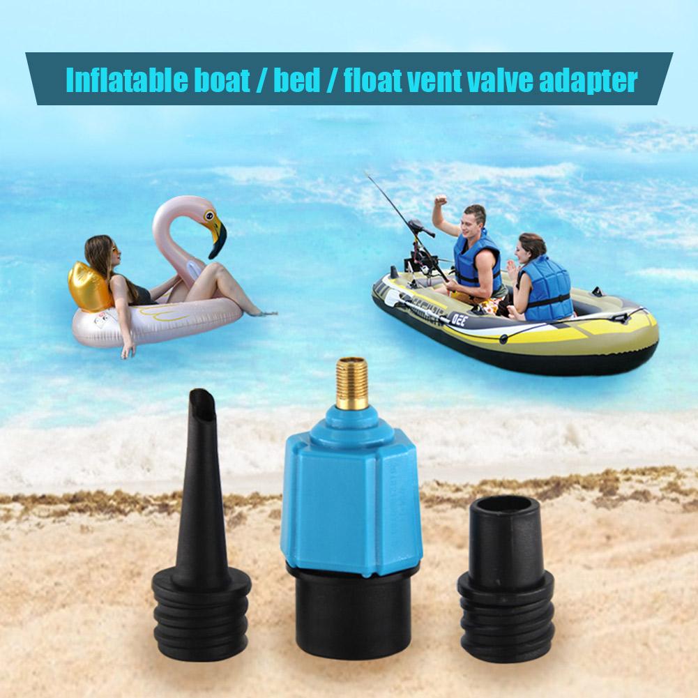 Air Valve Pump Compressor Converter Lifebuoy Inflatable Rowing Bed Valve Adapter Portable Safety Watering Element 7