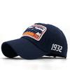 Washed cotton wave embroidery hat wave baseball cap old cap spring summer outdoor women's hat