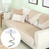 30Pcs Sheet quilt sofa cushion clip holder, transparent head, twist screw head for sofa sofa bed cover