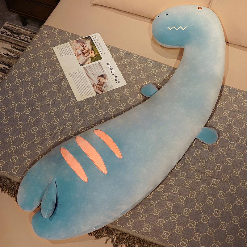 Large Animal Dinosaur Crocodile Pillow Plush Toy Doll Fox Doll Girl Sleeping Soothing Ragdoll Doll