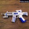 Children's Electric Toy Gun with Sound, Light, and Vibration - Music & LED Effects Pistol for Boys