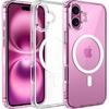 Luxury Magnetic For Magsafa Wireless Charging Case For  iPhone 16 15 14   11 Pro Max Plus Mini Hard Cover Silicone Shell