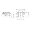 1.6M 19T Spiral Bevel Gear 1:1 90 Degree Rotation Model Gear Accessories (No Blackening Treatment)