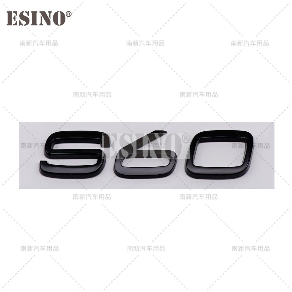 Stylizacja Samochodu 3D ABS Samoprzylepna Tylna Klapa Bagażnika Emblemat Odznaka Naklejka Decal dla Volvo S40 S60 S80 S90