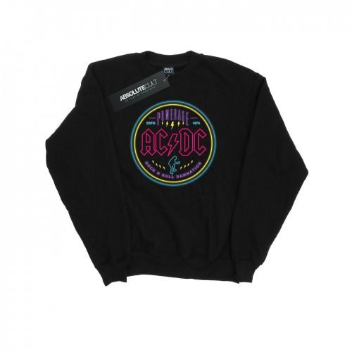 AC/DC Mens Circle Neon Sweatshirt