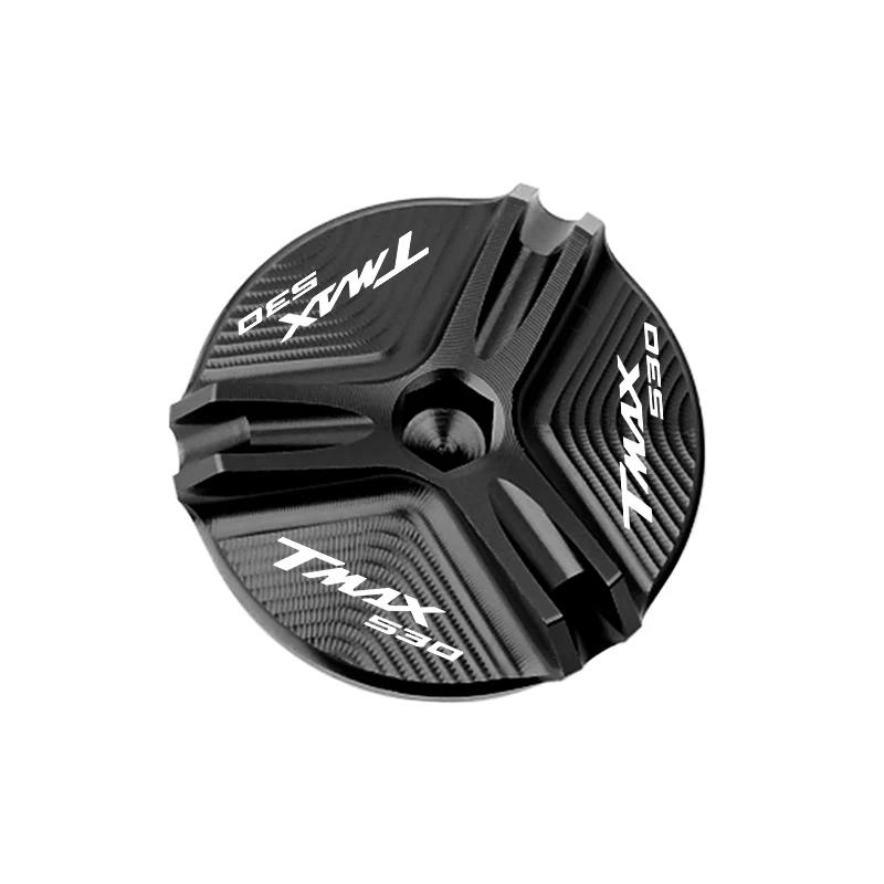 Motorcycle Engine Oil Cap Bolt Fuel Filler Cap Accessories For Yamaha TMAX 530 T-MAX530 SX/DX 2017 2018 2019 TMAX 560 2020-2025