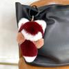Fox Plush Fur Cute Pendant Super Soft Faux Doll Fox Doll Plushies Hanging Ornament Colored Cartoon Stuffed