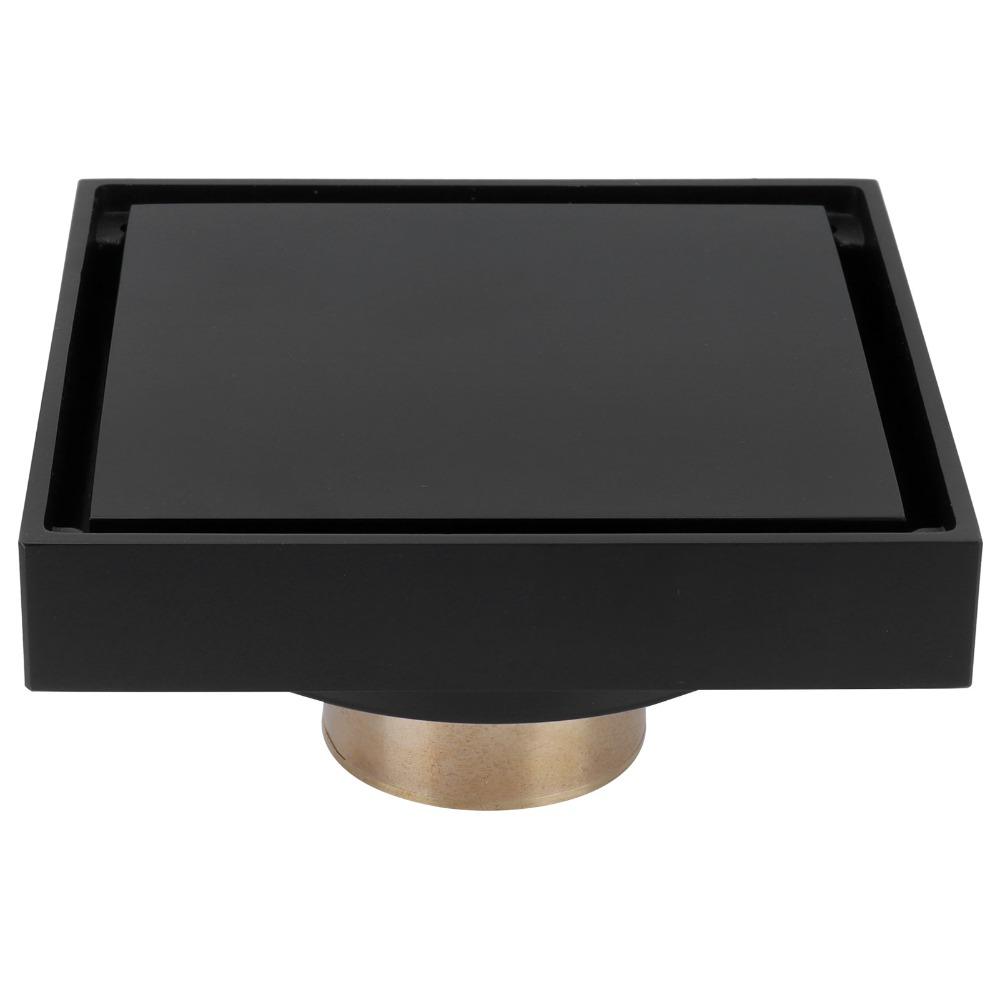 Copper Floor Drain Strainer Square Drain Cover Durable Floor Drain Kitchen