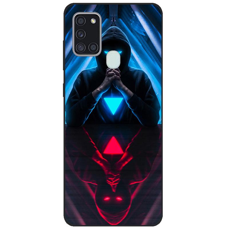 For Samsung A21s SM-A217F/DSN Back Cover tpu Soft Silicone Phone Case For Samsung Galaxy A21s Case Mobile Phone black coque new