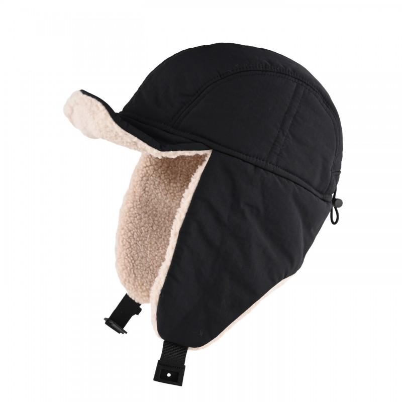 Unisex Winter Warm Fleece Lined Pilot Hat With Ear Protection Outdoor Cycling Cold Weather Use