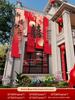 Double Happiness Banner for Outdoor Rural Wedding Courtyard Decor