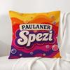 Marke Paulaner Spezi Kissenbezug Naturleinen Kissenbezug-Set AllinOne Dekor Kissenbezug für Sofa Schlafzimmer Stuhl