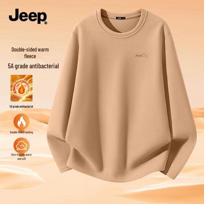 Men's Fleece Lined Thermal Long Sleeve T-Shirt