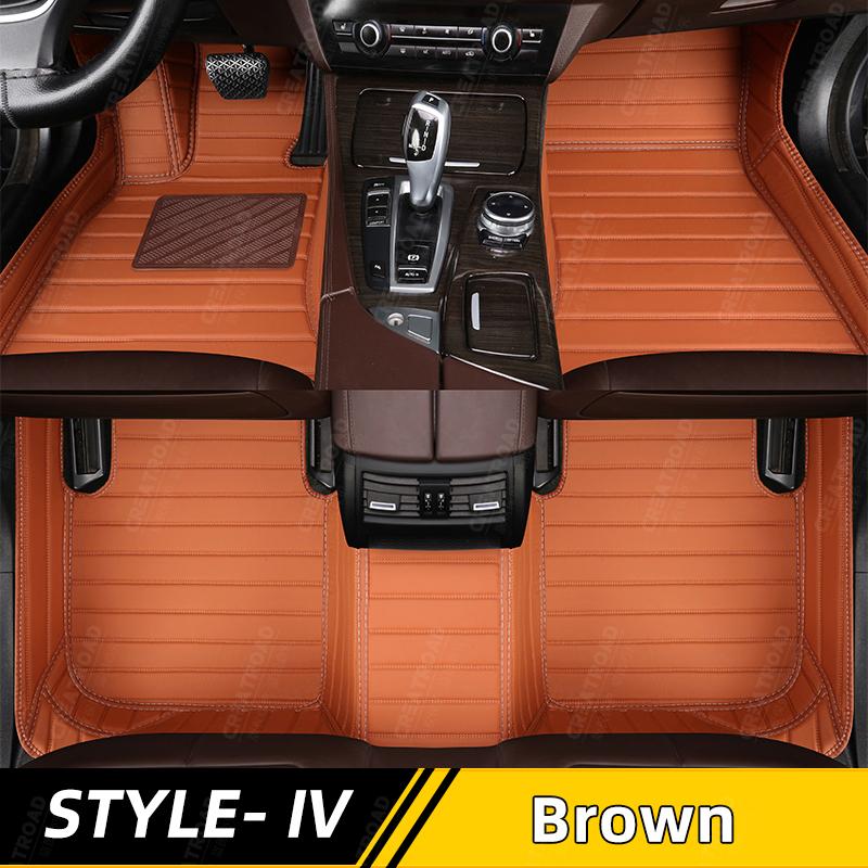 Car floor mats for Ford Explorer SEVEN SEATS 2016 2017 2018 auto foot Pads automobile carpet cover interior accessories