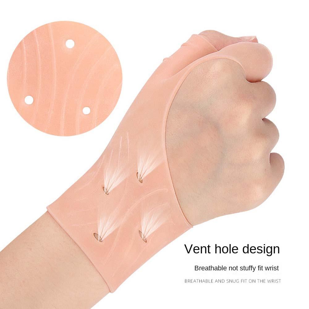 2Pcs Compression Pain Wrist Brace Gloves Thumb Immobilizer Wrist Support  Bodybuilding
