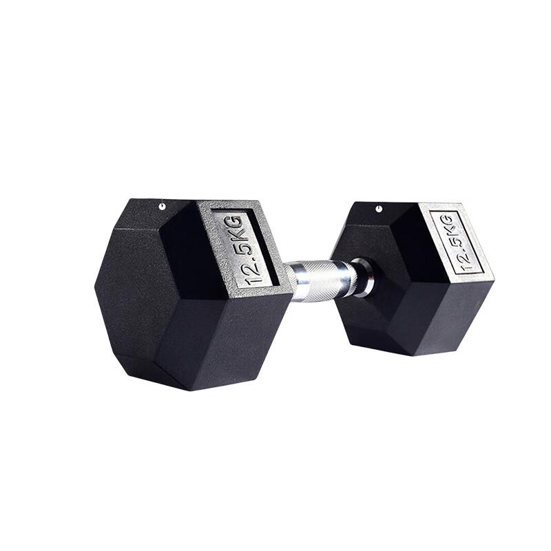Yimai 105kg Hex Dumbbell Set with 3-Tier Rack