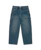 Loose Straight Work Jeans Blue