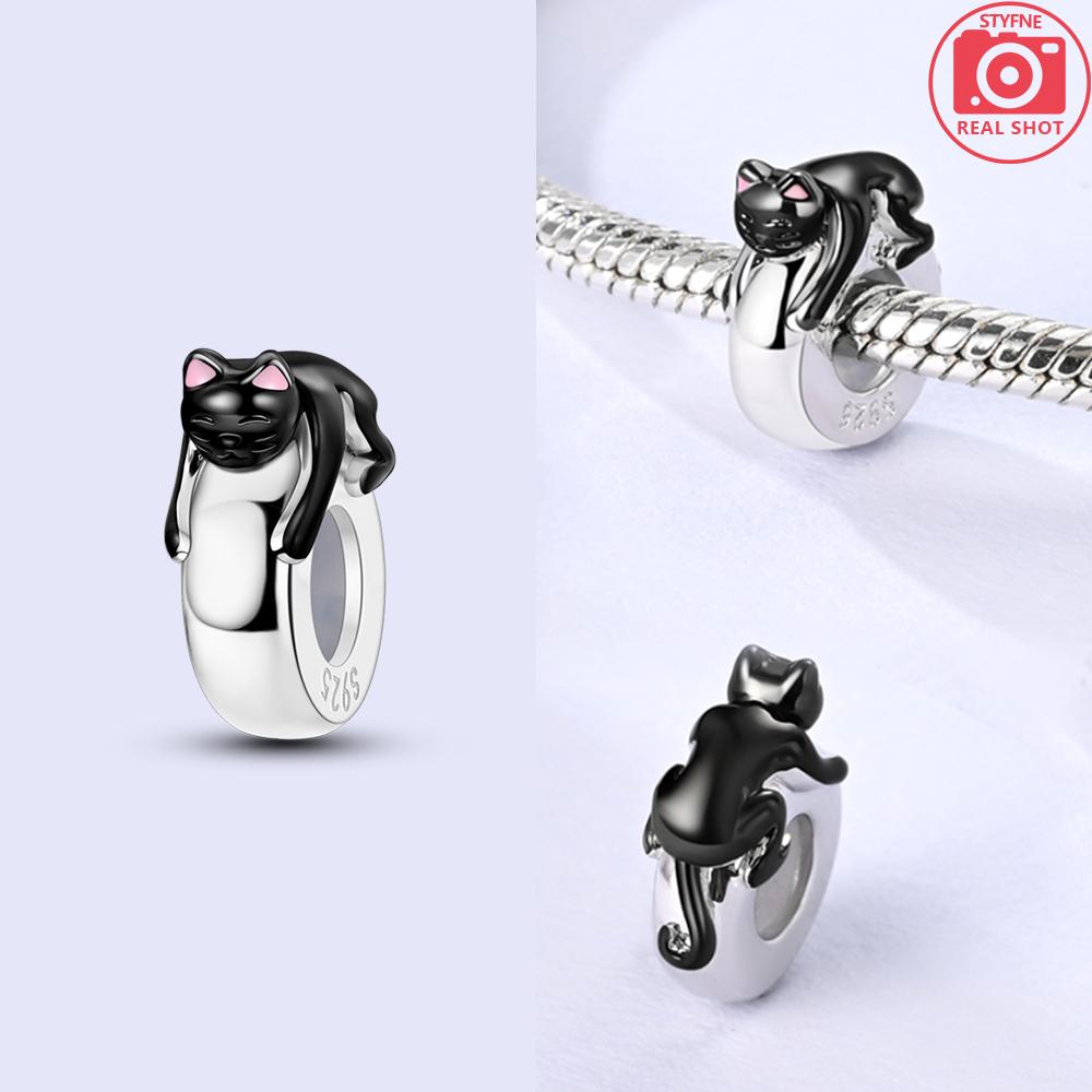 Original Copper Dragon Firefly Butterfly Puppy Heart Plane Travel Charms Beads Fit Bracelet Zircon For Women Gift