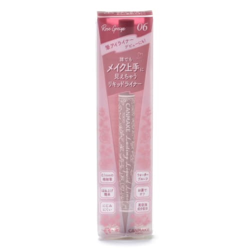 CANMAKE Lasting Liquid Liner 06 Rose Greige 1 Piece (x 1)