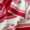 Imitation Cashmere Winter Fringed Shawl Fairy Wind Butterfly Versatile Mori Series Thickened Warm And Cold Scarf Dual-Purpose