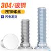 Jinchao 304 Stainless Steel Press-fit Pressure Plate Screws/Bolts M5 M6 M8