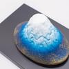 Banko Ware Mount Fuji Cute Interior Navy Blue 14516 Ornament, Decoration, Gradient,