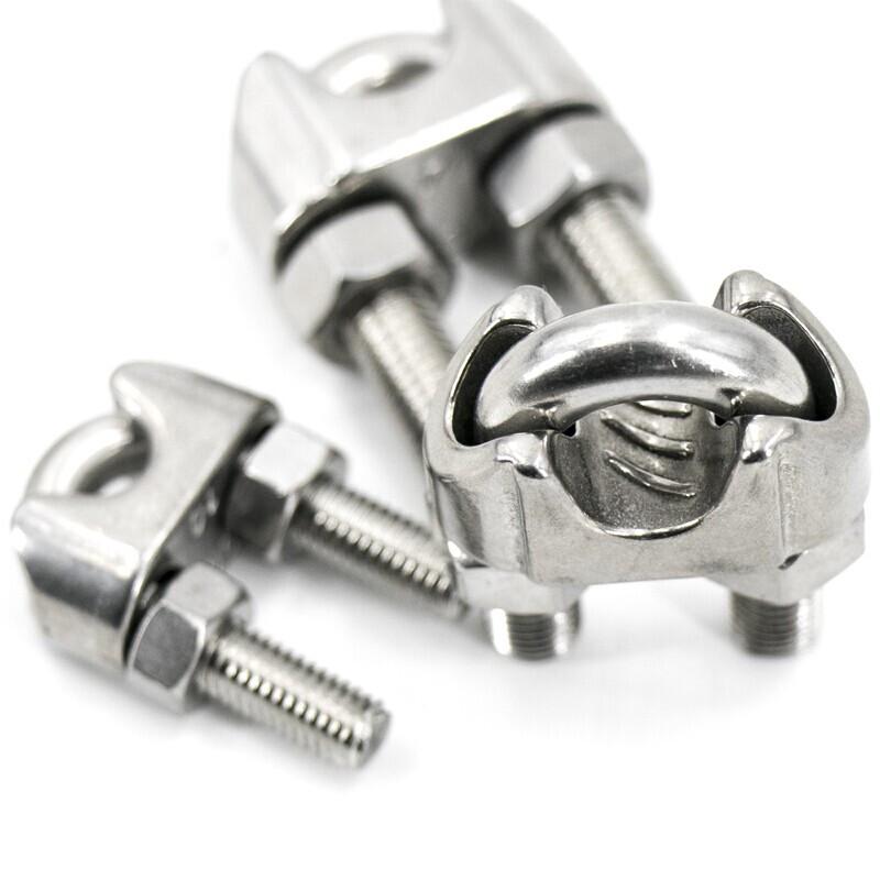 304 Stainless Steel U-Shaped Wire Rope Clamp