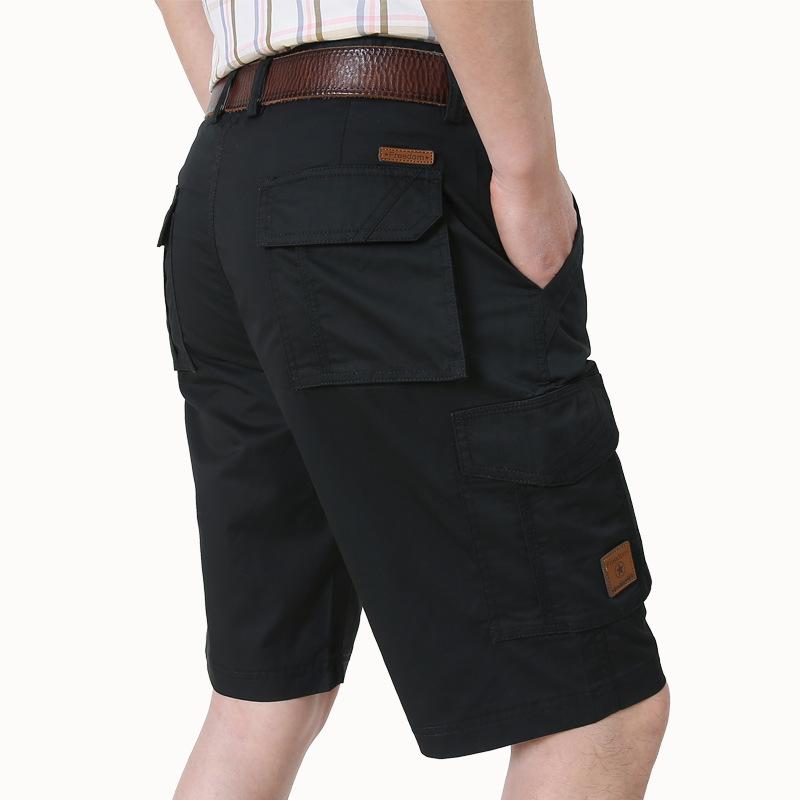 

Men s Workwear Shorts, Men s Cropped Pants, Loose Straight Leg Casual Pants, Plus Size Casual Pants 30 темно-синий