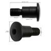 Motorcycle Handlebar Bar End Mirror Side Mirror Adapter  for Yamaha MT125 MT07 MT09 MT10 MT01 XSR700 XSR900 FZ6 FZ07 FZ09