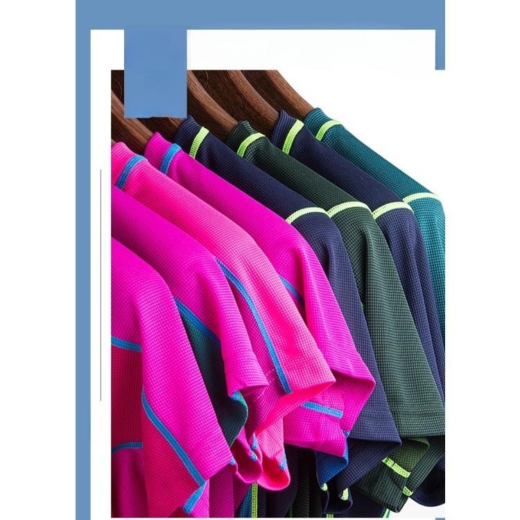 Quick Dry Thin Loose Custom T Shirts for Women Square Dance Group Breathable Moisture Wicking