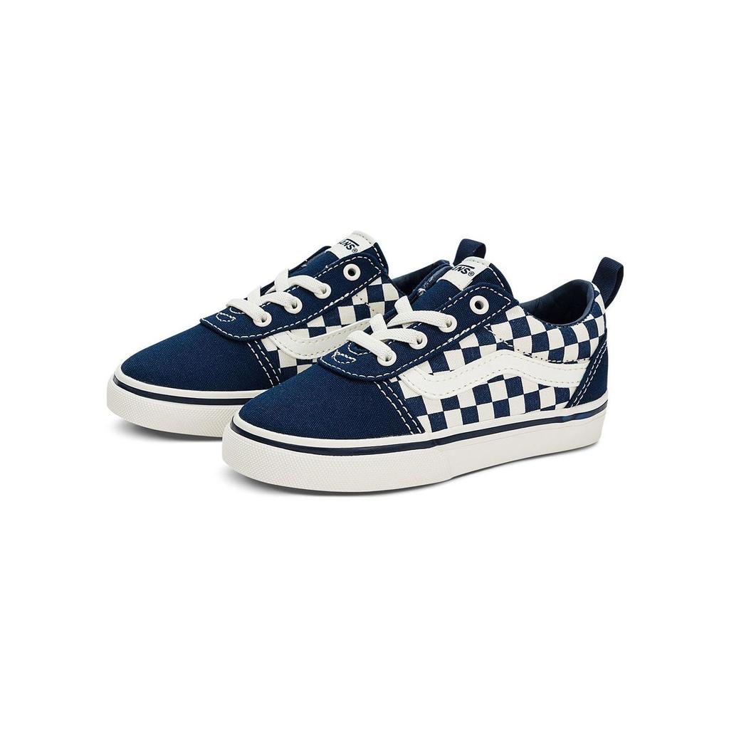 Vans Slip-On Versatile Comfortable Shock Absorbing Durable Low-Top Walking Shoes Baby Shoes Blue VN0A5KY8DTQ