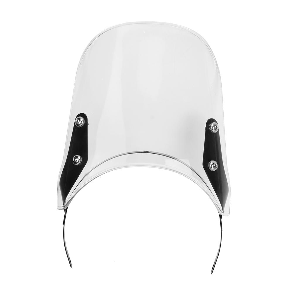 Motorcycle Modified Windshield Wind Deflector Fit for Royal Enfield Classic 500c Transparent