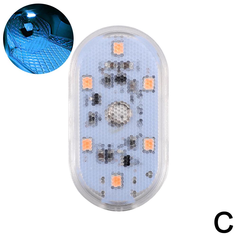 1pcs Touch Sensor USB LED Roof Ceiling Lamp For Car Ceiling Lamp Reading Light Interior Decorations Light Accessories