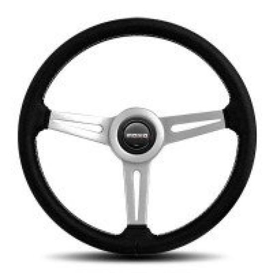 MOMO Retro Steering Wheel, 36mm, Black, R-30