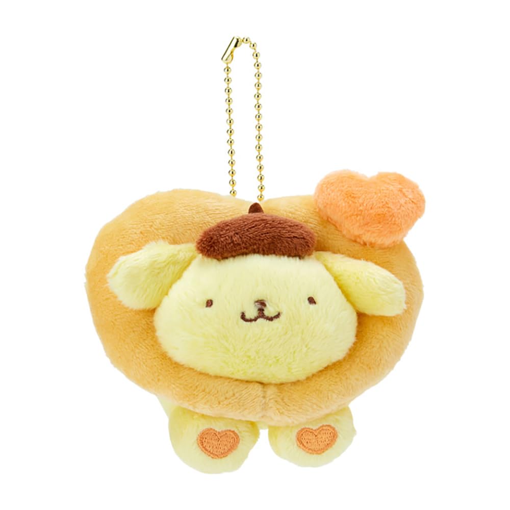 Sanrio Mascot Holder Character Grand Prize 3rd Edition Colorful Heart Series Pompompurin Character 431478