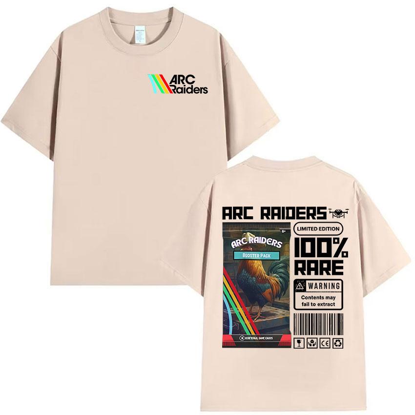 Heißes Spiel Arc Raiders Grafik T-Shirt Herren Damen Vintage Hohe Qualität Mode T-Shirts Lässig 100% Baumwolle Kurzarm T-Shirt