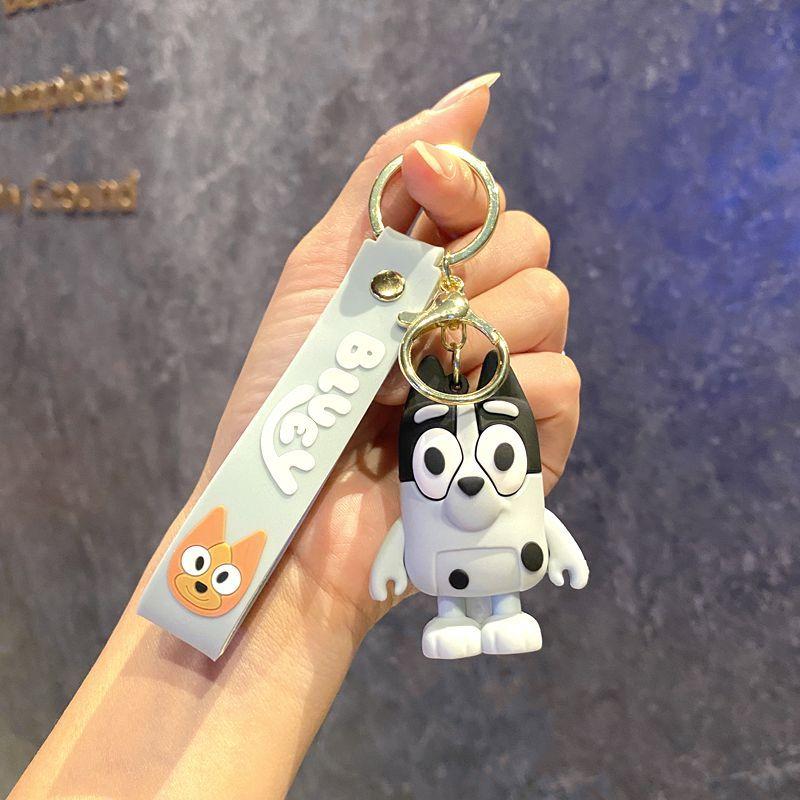Creative Cartoon Rainbow Horse Unicorn Keychain Female Cute Ins Key Chain Student Schoolbag Pendant Small Gift