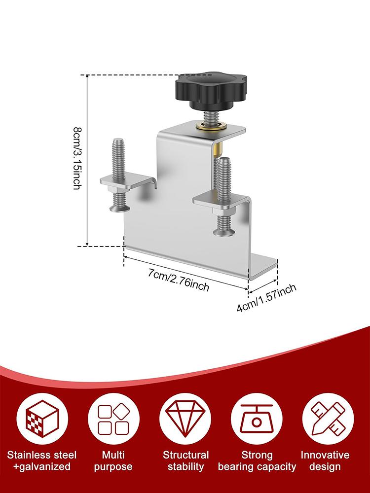 Cabinet Door Seam Correction Fixture Carpentry Hand Tool Set Woodworking Specialized Tools for Most Cabinet Doors