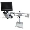 7X-45X Continuous Zoom Trinocular Stereo Microscope for Jewelry Appraisal and Mobile Phone Repair