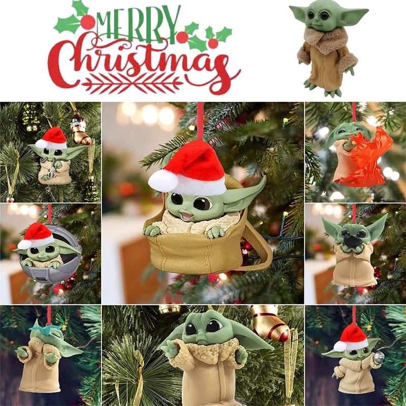 Adorable Baby Y-oda Christmas Tree Decor Hanging Ornament