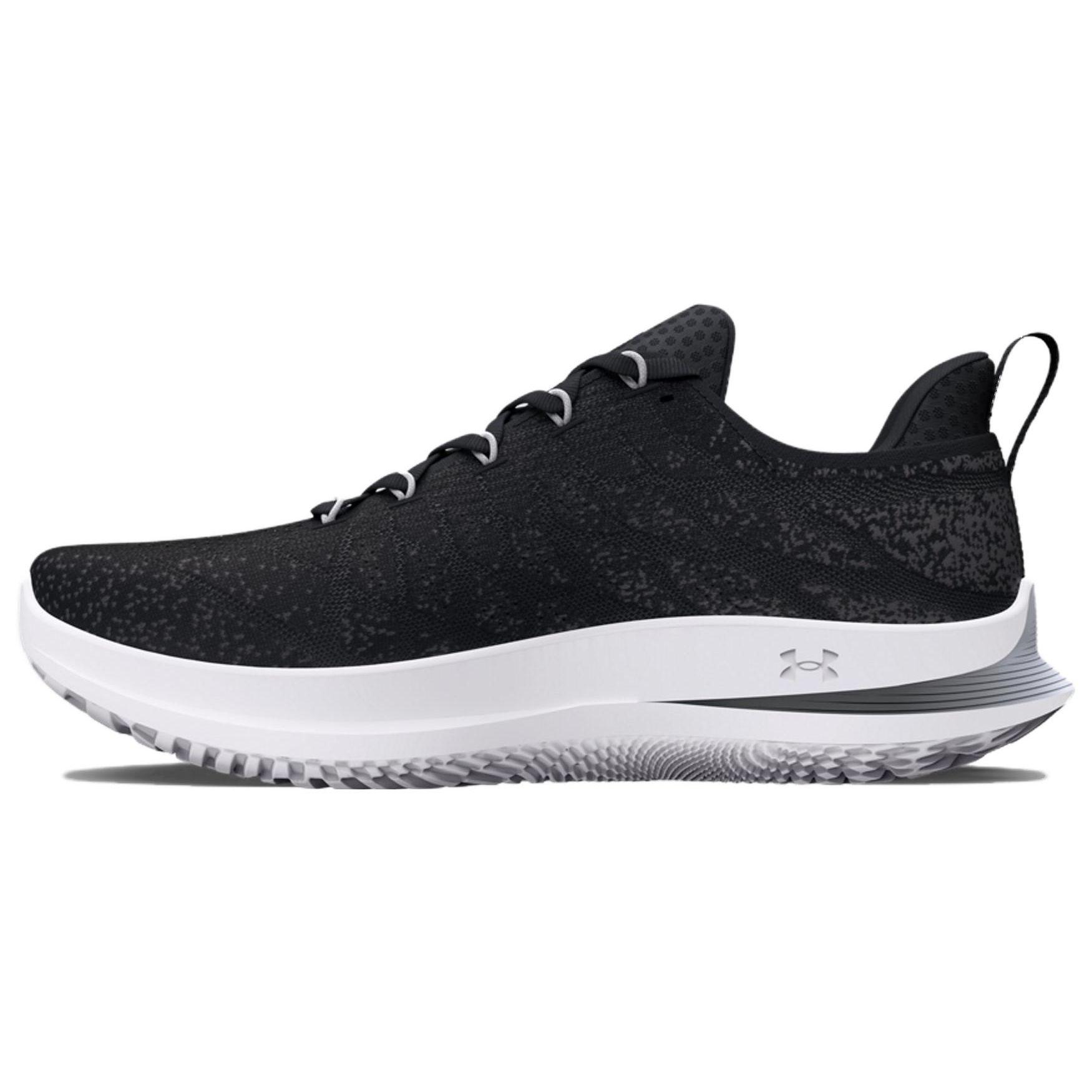 Under Armour UA Velociti 3 Black White Women 3026124-002 36.5